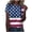 Blue, variant on WUANDIXFA Womens Casual Tops 250 Anniversary USA Shirt, 4th of July T-Shirt for Women, Independence Day Tshirt for Women Red,XL