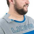 thumbnail image 3 of Men's G-III Sports by Carl Banks Blue/Silver Detroit Lions Adaptive Outlast Long Sleeve T-Shirt, 3 of 3