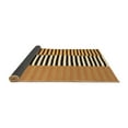 thumbnail image 2 of Ahgly Company Indoor Round Abstract Brown Contemporary Area Rugs, 5' Round, 2 of 4