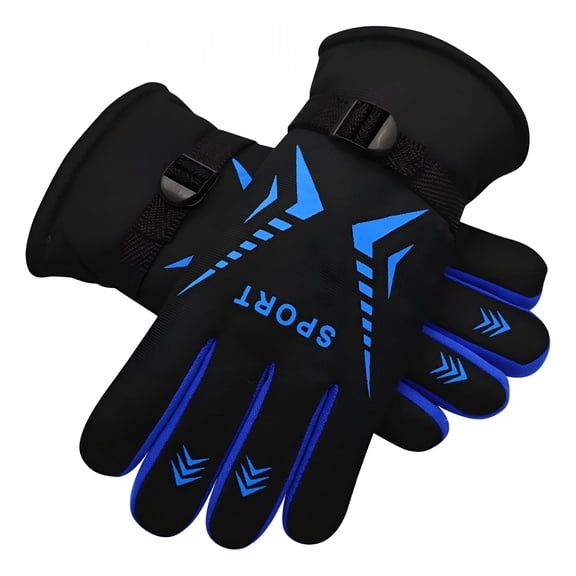 HIBIBUD Waterproof and Windproof Thermal Gloves,Winter Gloves Manipulatescreen Gloves for Cycling,Riding,Running,Outdoor Sports,Thinsulate Snow Gloves for Cold Weather