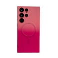 thumbnail image 5 of Funda para teléfono móvil Samsung S23 con banda de color dual con degradado magnético S22Ultra, película para lente 24plus suave, 5 of 5
