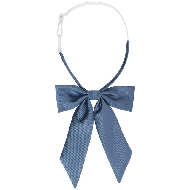 INSPIRE CHIC Women's Bow Ties Solid Color Western Ribbon Pre-Tied Bowties Royal Blue One Size