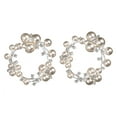 thumbnail image 3 of MLINS 10 Pcs  Elegant Rhinestone Pearls Shoe Clips Wedding Party Shoes Buckles Jewelry, 3 of 8