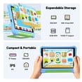 thumbnail image 4 of Alldocube Kids Tablet, 8 inch ,GMS Certified, Parental Controls, Android 15 Ages 3-12, Blue, 4 of 14