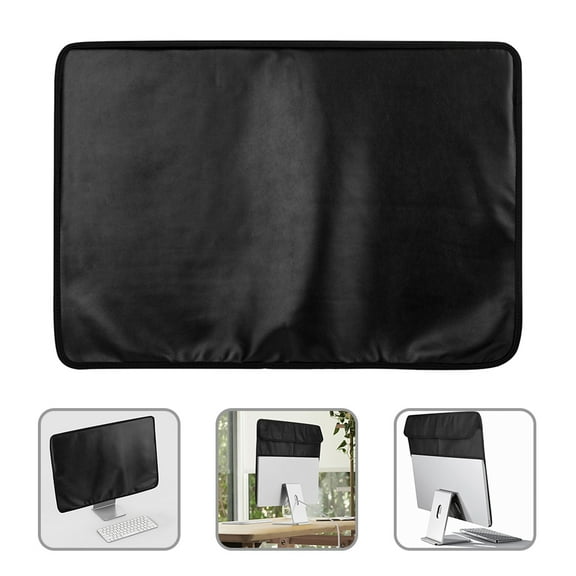 EXHUMKY Scratch Protection Monitor Cover Black 1Set