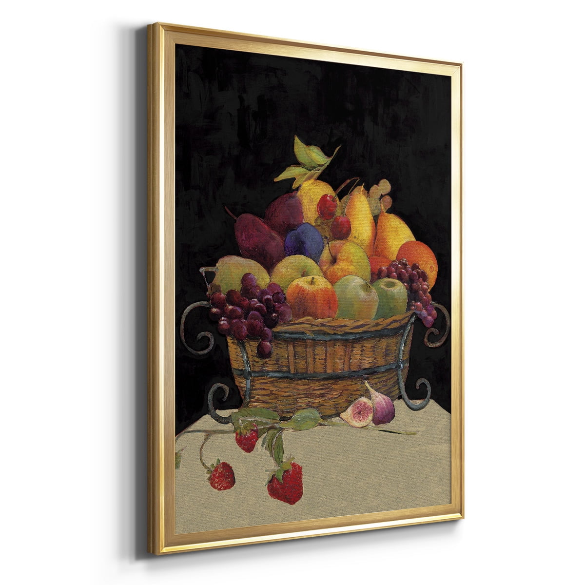 Fruit Basket I Revisit Premium Framed Print - Ready to Hang