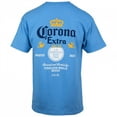 thumbnail image 3 of Corona Extra Label Carolina Blue Front and Back Print T-Shirt-Small, 3 of 3