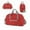 Red, variant on Foldable Duffle Bag, Water-Resistant Travel Gear Bag, Large Capacity Gym Bag, Lightweight Carryall with Storage Pocket, Perfect for Fitness, Gym, Work, and Weekend Trips