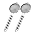 thumbnail image 6 of fuxzkrlz Stainless Steel Fine Mesh Strainer Colander with Anti-Slip Handle Kitchen Flour Sieve for Tea Juice Oil Strainer Baking Ingredient Sifter, 6 of 6