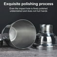 thumbnail image 3 of relayinert Stainless Steel Cocktail Shaker Drinks Wine Maker Martini Mixer for Bar Home with Strainer, 550ml, 3 of 7