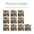 thumbnail image 3 of Peel & Stick 3D Crystal Tile Stickers, 10-Pack Waterproof Mosaic Decals for Kitchen Backsplash Bathroom Wall, Easy Diy Upgrade for Renter Dorm Rv Camper, Set of , Set of Tile Stickers (10 Sheets), 3 of 7