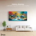 thumbnail image 3 of Cuadro Decorativo Canvas Canvas Revolution Cruce Elefantes 140x70, 3 of 4