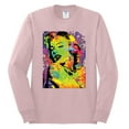 thumbnail image 2 of Wild Bobby, Colorful Woman Marilyn Monroe Pop Culture Mens Long Sleeve Shirt, Light Pink, 2XL, 2 of 3