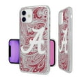 thumbnail image 2 of Alabama Crimson Tide iPhone Paisley Design Clear Case, 2 of 7