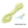 thumbnail image 3 of Uxcell Reflective Guyline Camping Paracord 4mm Nylon Tent Cord Guyline Rope Light Yellow 20 Feet, 3 of 6