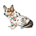thumbnail image 7 of Gaeub Vintage Autumn Truck Dog Hoodie Sweatshirts Warm Dog Clothes for Small Dogs,Puppy and Cat Costume-, 7 of 7