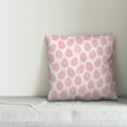 thumbnail image 2 of Creative Products Pink Easter Egg Pattern 18x18 Spun Poly Pillow, 2 of 2