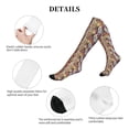 thumbnail image 5 of Lsque Funny Dogs Family Pattern Sport Compression Socks for Men & Women 15-20 mmHg Knee High Nurse Pregnant Running Medical and Travel Athletic, 5 of 6