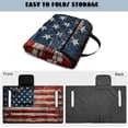 thumbnail image 5 of Yuyamidu Retro American Flag Golf Cart Seat Covers with Front Pockets Patriotic Golf Cart Seat Towel Blanket Keeps Seat Comfortable and Clean, Club Car Accessories for More 2 Seat Golf Carts, 5 of 8