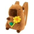 thumbnail image 4 of TISHITA Sac à Dos Capybara Adorable Sac à Dos Mode pour Fête Usage Quotidien Voyage Fleur Jaune, 4 of 8