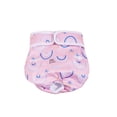 thumbnail image 6 of Pet Menstrual Pants Female Dog Diapers Sanitary Panties Physiological Shorts Rainbow Prints Breathable Underwear for Small Medium Dogs, 6 of 8