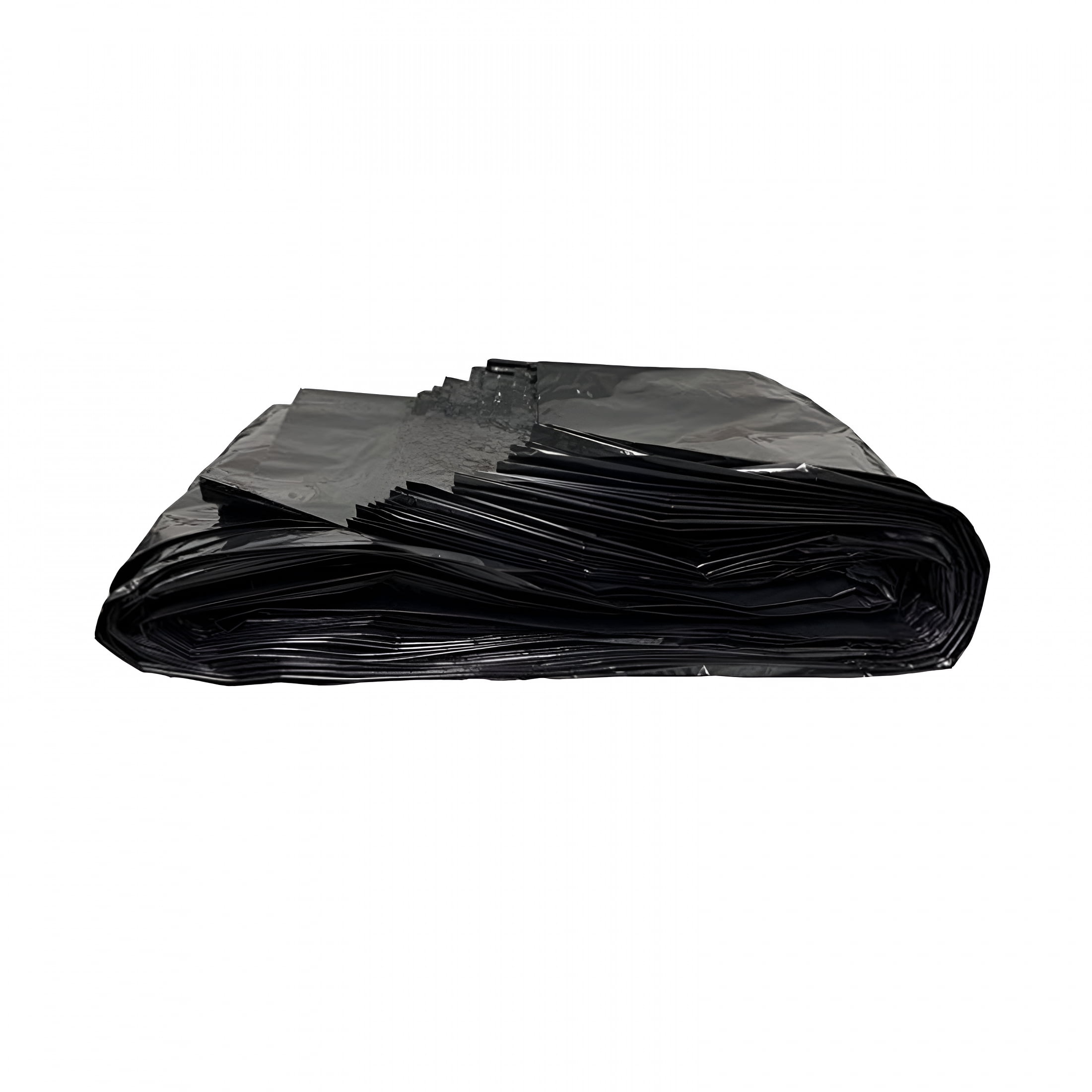 ACDANC 30 Gallon Bathroom Trash Bags Drawstring Garbage Bags Garbage Cans Household Kitchen Bathroom Garbage Storage Bags (1 Roll,100PCS,Black)
