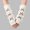 White2, variant on Women's Fingerless Arm Warmers with Bow, Y2K Style Soft Knit Puff Sleeve Gloves, Cold Weather Layering Accessory for School Aesthetic and Winter Fashion - Black1