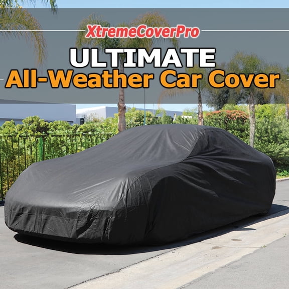 All Weather Car Cover Fits 1990 1991 1992 1993 1994 1995 1996 1997 1998 1999 Mazda MX-5 Miata CLS550 CLS63 , waterproof, uv-proof, easy access zipper, wind-proof, detachable straps BLACK