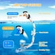 thumbnail image 5 of Set de Snorkel para Niños MELUMILU, Máscara de Buceo Antiempañante con Visión Panorámica de 180°, para Niños y Jóvenes de 5 a 15 Años (Blanco), 5 of 7