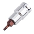 thumbnail image 6 of 1pc T20-T70 Torx Head Screwdriver Bit Torx Bit Sockets 1/2inch Sockets Wrenches, 6 of 9