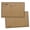 Brown, variant on Inkdotpot 4x6 Inch Recipe Cards (Set of 50) , Thick Double Sided Premium Card Stock- Modern Style Kraft Recipe Notecards for Weddings- Bridal- Baby Shower - Classic Border Theme