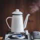 thumbnail image 5 of 1.1L High-Grade Enamel Coffee Pot Pour over Milk Water Jug Pitcher Teapot Kettle for Gas Stove and I, 5 of 5