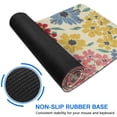 thumbnail image 6 of Long Mouse Pads for Desk,Pioneer Flower Floral Print Pattern Desk Mats on Top Of Desks, Desk Mouse Pad Extra Large with 3mm Non-Slip Base and Stitched Edge for Gaming,Office,Work,Home 31.5"x11.8", 6 of 6