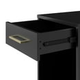 thumbnail image 6 of Bush Furniture Soho Nightstand in Black, 6 of 8