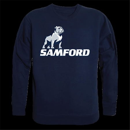 W Republic Products  College Crewneck, Samford, Navy - Medium