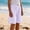 Purple, variant on OGLCCG Girls Plaid Bermuda Shorts Knee Length Wide Leg Shorts with Pockets Loose Casual Elastic Waist Summer Shorts 4-14 Years
