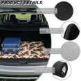 thumbnail image 6 of COEQINE Universal Car Trunk Mat All Weather Cargo Liner Floor Mat with Non-Slip Backing Scratch-proof Pet Cargo Mat Suitable for Most Car Models, Brown Cowhide Cow Print, 6 of 7