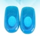 thumbnail image 3 of Plantillas de gel elásticas para el talón, almohadillas amortiguadoras para aliviar el dolor de talón, para mujeres y hombres (azul oscuro, tallas 36-40), 3 of 7
