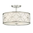 thumbnail image 3 of Reid 4-Light Ceiling Light in Polished Nickel, 3 of 5