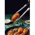 thumbnail image 2 of Extra Thick Stainless Steel Grill Utensils Set, 3 Pieces Spatula, Fork, Tong, 2 of 4