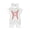 White Baseball Fan, variant on Ribbed Knit Romper and Headband Outfit Set for Newborn Baby Girls Infant Baseball Fan Short Sleeve Jumpsuit Summer Coming Home Clothes