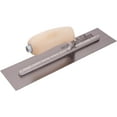 thumbnail image 6 of MARSHALLTOWN MXS56 12 x 3 inch High Carbon Steel Finishing Trowel, Curved Wood Handle, for Masonry, Concrete, Brick Laying, 6 of 6
