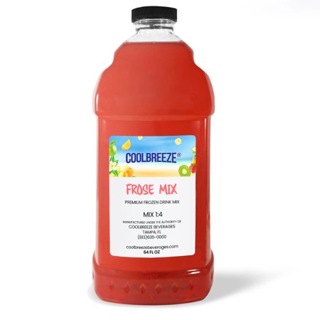 Cool Breeze Beverages All Natural Shelf Stable Drink Mix – 1/2 Gal (64fl oz) Bottle – Frosé (Frozen Rosé) Cool Breeze Beverages All Natural Shelf Stable Drink Mix – 1/2 Gal (64fl oz) Bottle – Frosé (Frozen Rosé)
