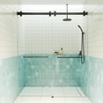 thumbnail image 7 of Glass Warehouse 2Dsl-60 Polaris 78" High X 60" Wide Bypass Frameless Shower Door - Brass, 7 of 7