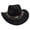 Black, variant on Baby Boys Girls Cowboy Hat Baby Cowgirl Hats Infant Toddler Hats Western Hats for Kids Size,3-8 Years
