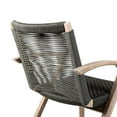 thumbnail image 4 of Brielle Light Eucalyptus and Rope Outdoor Patio Dining Chairs Set of 2, 4 of 7
