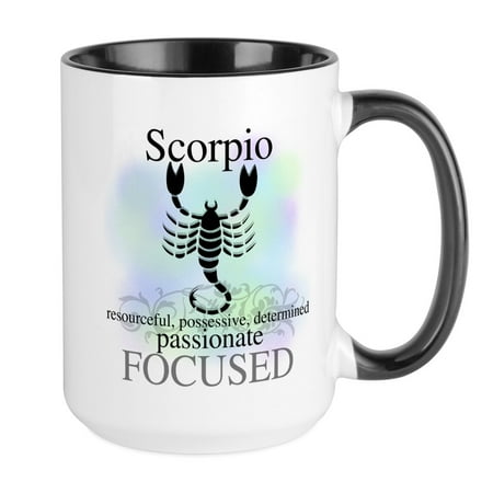 

CafePress - Scorpio The Scorpion Large Mug - 15 oz Ceramic Large Mug