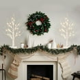 thumbnail image 6 of TETOU 2Pcs 2ft Birch Trees with Warm White Lights, Total 48LED Lighted Birch Tree, Battery Operated Artificial Fairy Light Tree, Christmas Easter Valentines Decoration for Home Indoor Table Mantel, 6 of 11