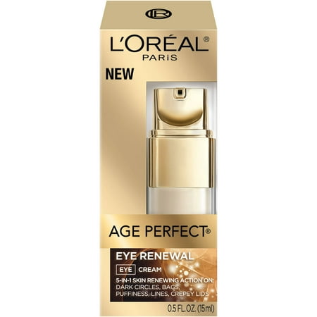 L'Oreal Paris Age Perfect Eye Renewal, 0.5 fl oz (Mens Best Eye Cream)