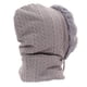thumbnail image 5 of Gorro de invierno para mujer, térmico, integrado, con máscara y bufanda, resistente al frío, para montar al aire libre, color gris., 5 of 14